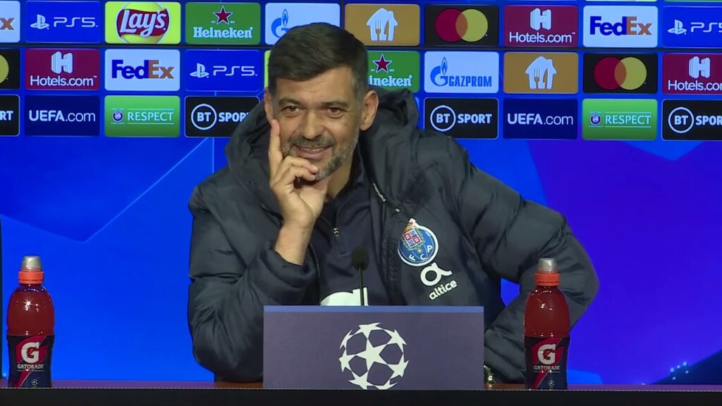 Sérgio Conceição & Marko Grujic | Liverpool v Porto | Pre-Match Press Conference | Champions League