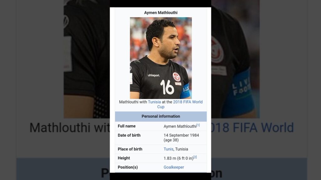 biography of Aymen Mathlouthi football player.