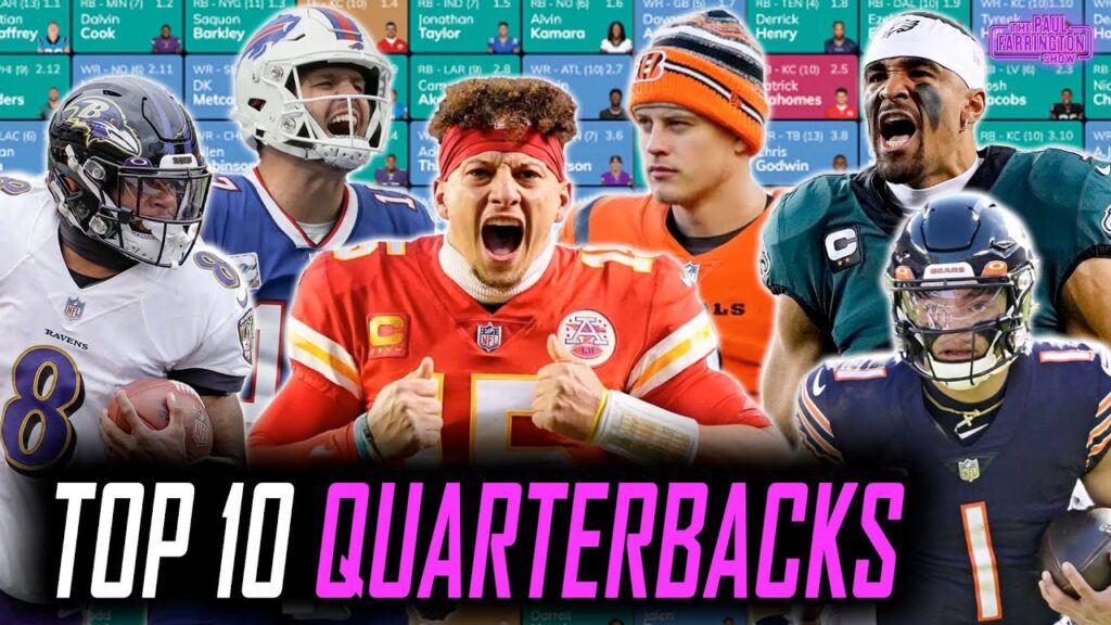 Top 10 Fantasy Football Quarterbacks: Mahomes, Allen, or Hurts #1? Where to draft Fields | PFS