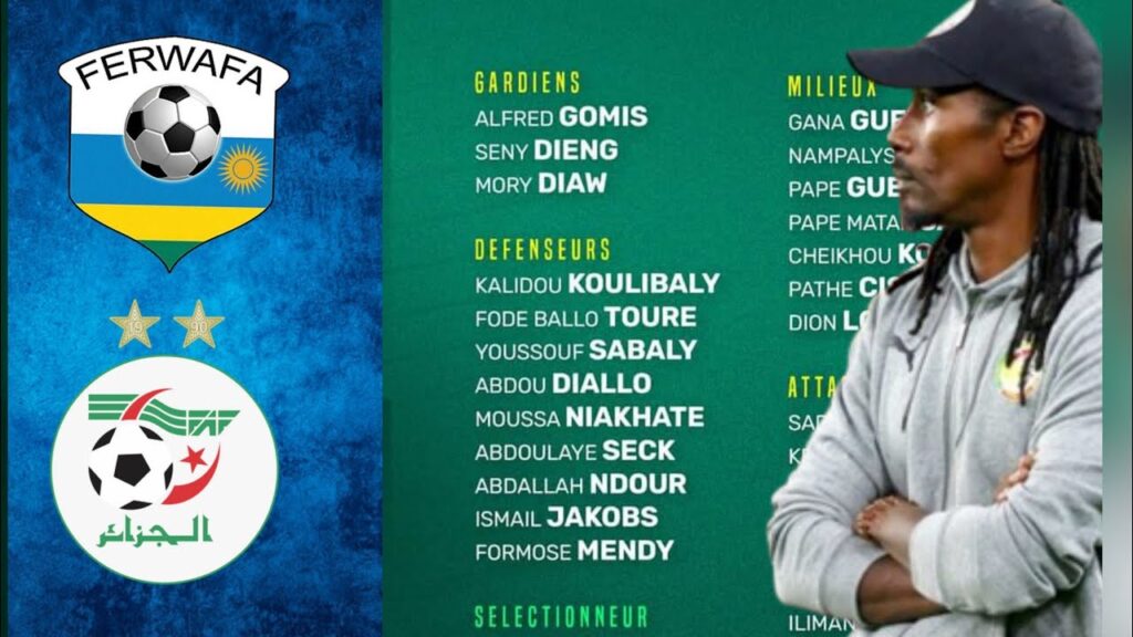 Liste d'Aliou Cissé élargie a 27 joueurs pour tester des nouveaux et préparer l'avenir🇸🇳
