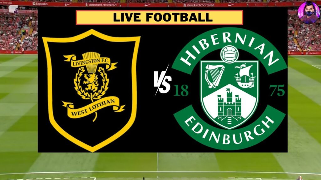 Hibernian vs Livingston Live | Premiership 2023/24 | Full Match Today