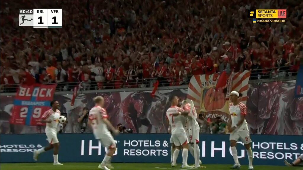 Xavi Simons Goal RB Leipzig 4:1 Stuttgart Highlights Bundesliga 2023