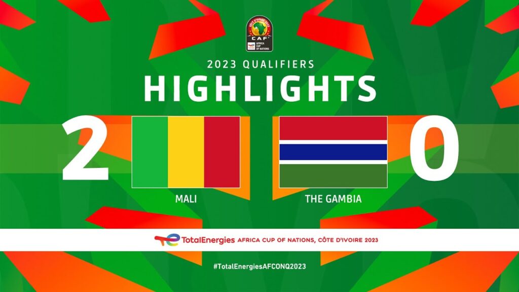 Mali 🆚 The Gambia | Highlights - #TotalEnergiesAFCONQ2023 - MD3 Group G