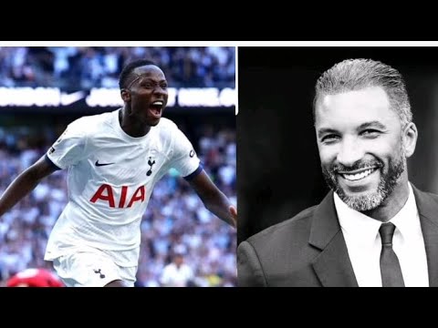 La réaction d'Habib Beye sur Pape Matar Sarr après victoire de Tottenham vs Man United....