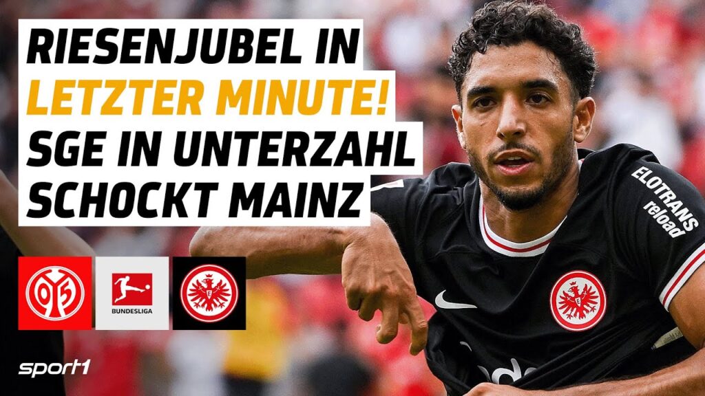 1. FSV Mainz 05 - Eintracht Frankfurt | Bundesliga Tore und Highlights 2. Spieltag