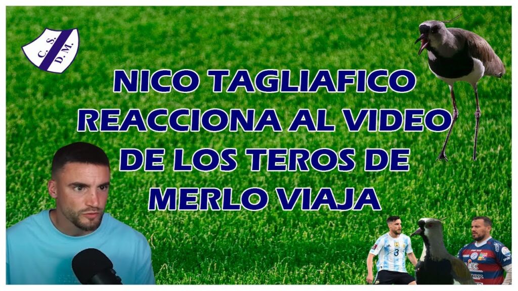 TAGLIAFICO REACCIONA a ATAQUE DE TEROS EN CANCHA DE DEPORTIVO MERLO