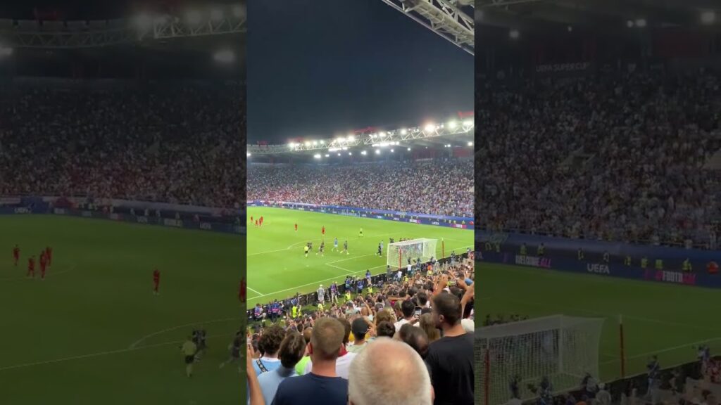 Manchester City - Sevilla 1-1 (5-4 pen) Nemanja Gudelj misses the last penalty in Super Cup 2023