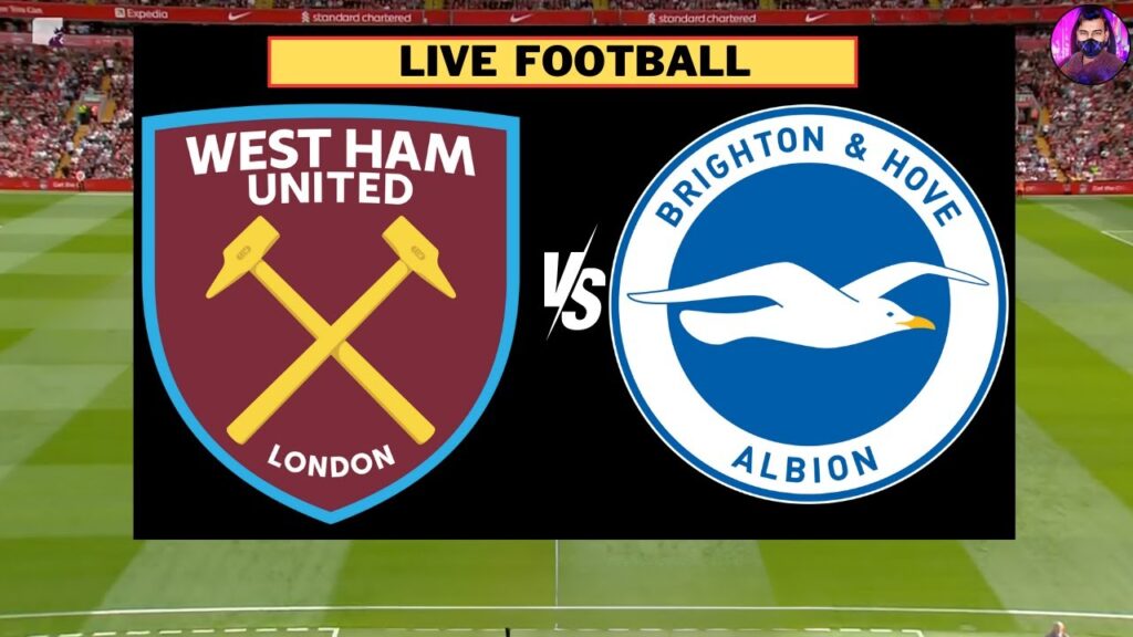 Brighton & Hove Albion vs West Ham United Live | Premier League 2023/24 | Full Match Today