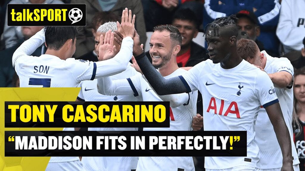 Tony Cascarino believes James Maddison is AS GOOD of a number 10 as ANYONE in the Premier League! 👏