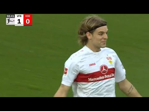 VFB Stuttgart vs FC Koln 3-0 Borna Sosa,Tanguy Coulibaly & Gil Dias score in win Match recap