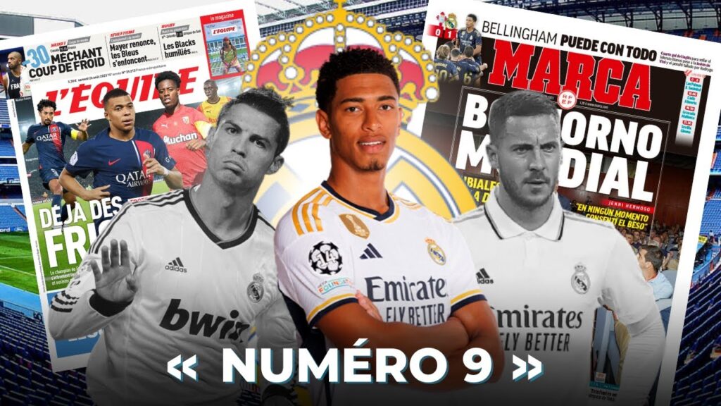 Jude Bellingham bat les records de Cristiano ronaldo et de Eden hazard