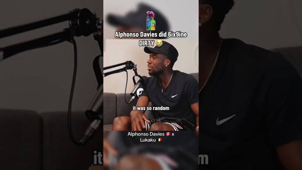 “Not for me, still.” 😭 || Alphonso Davies did 6ix9ine DIRTY 😭 #alphonsodavies