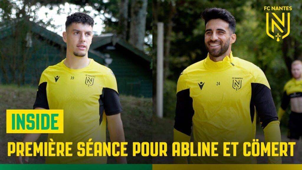 Groupe pro : première séance pour Matthis Abline et Eray Cömert