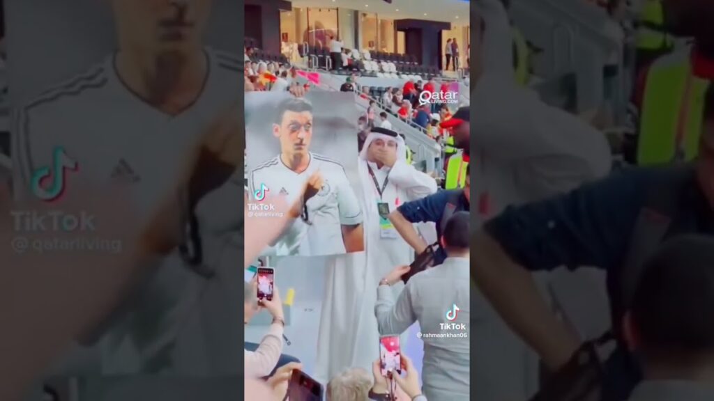 Özil Respect in Qatar Stadium 🤩 #shorts