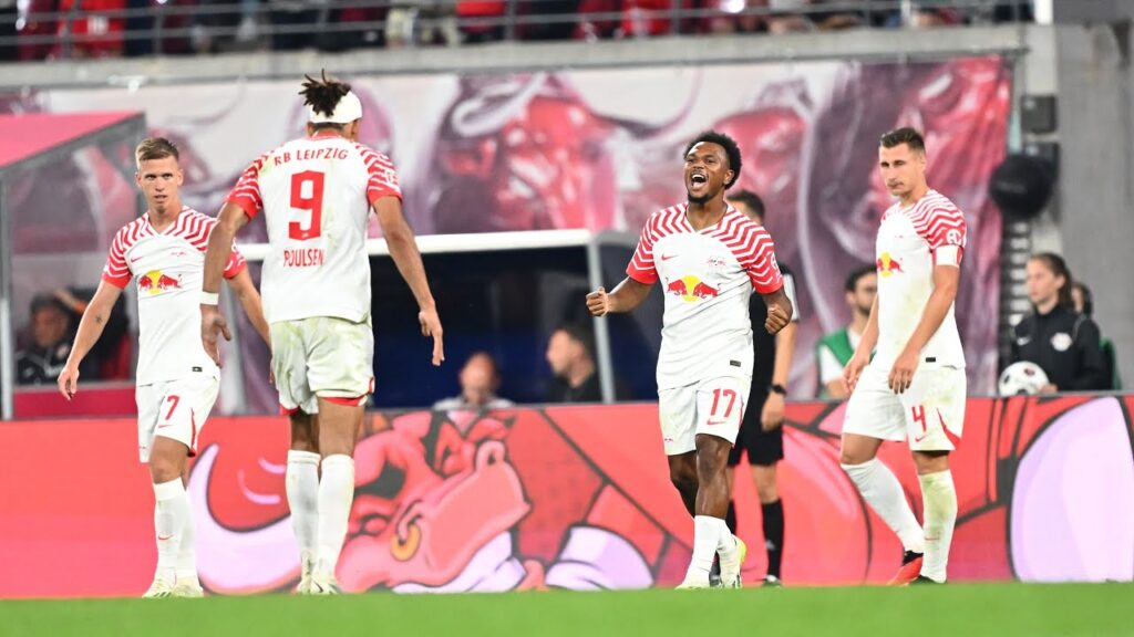 Tor von Dani Olmo für Leipzig - RB Leipzig gegen VfB Stuttgart - Erweiterte Zusammenfassung