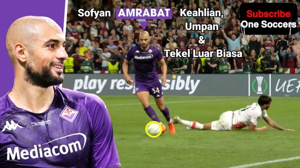 Sofyan Amrabat Keahlian, Umpan & Tekel Luar Biasa #sofyanamrabat #amrabat #fiorentina #morocco