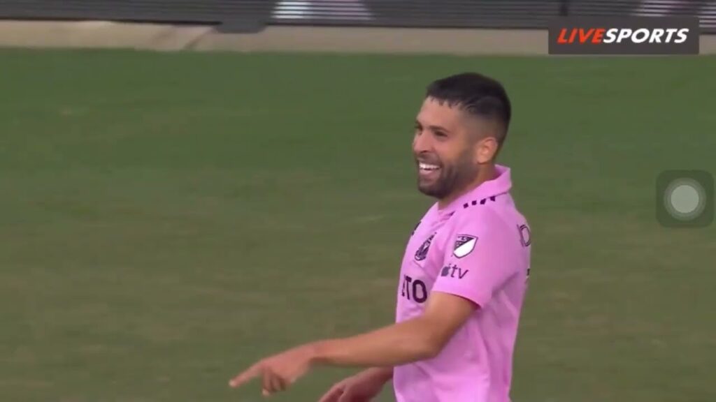 Jordi Alba scores goal for Miami (3-0) Philadelphia Jordi Alba scores goal for Miami (3-0) Philadelphia