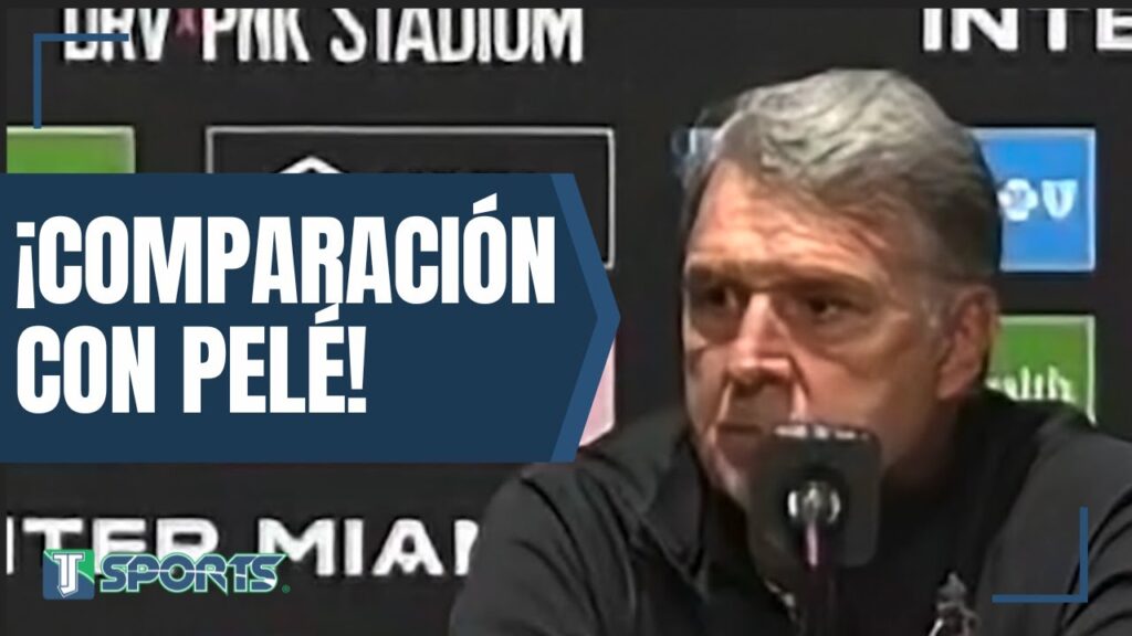 COMPARA Gerardo Martino el Futbol Estadounidense que JUGÓ Pelé con el que se ENCONTRÓ Lionel Messi