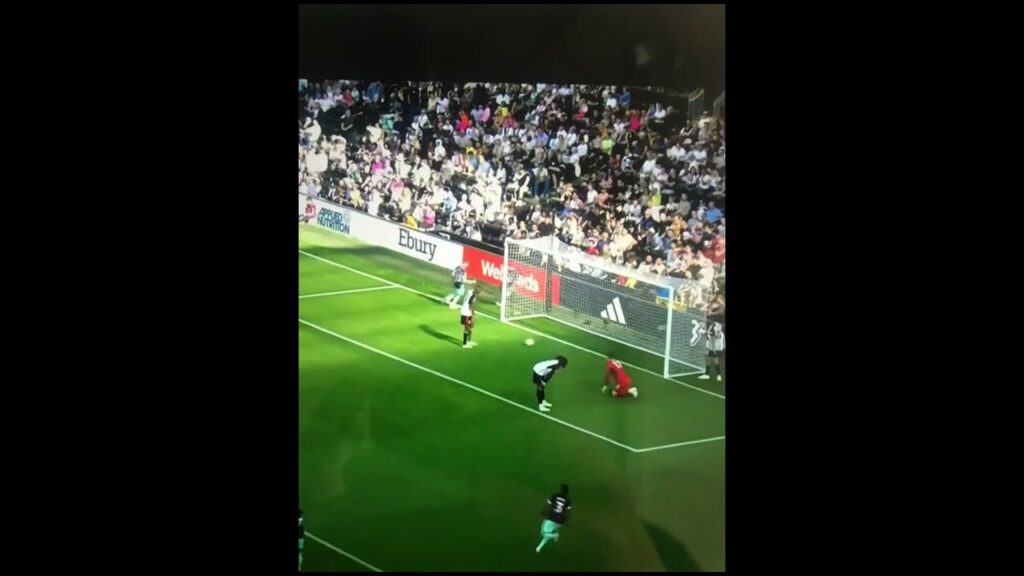 Goal Bryan Mbeumo 0-3 Fulham vs Brentford