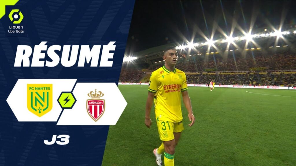 FC NANTES – AS MONACO (3 – 3) – Résumé – (FCN – ASM) / 2023-2024 FC NANTES - AS MONACO (3 - 3) - Résumé - (FCN - ASM) / 2023-2024