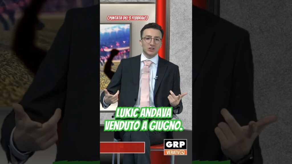 LUKIC CALATO DA GENNAIO A GIUGNO 2023 LUKIC CALATO DA GENNAIO A GIUGNO 2023