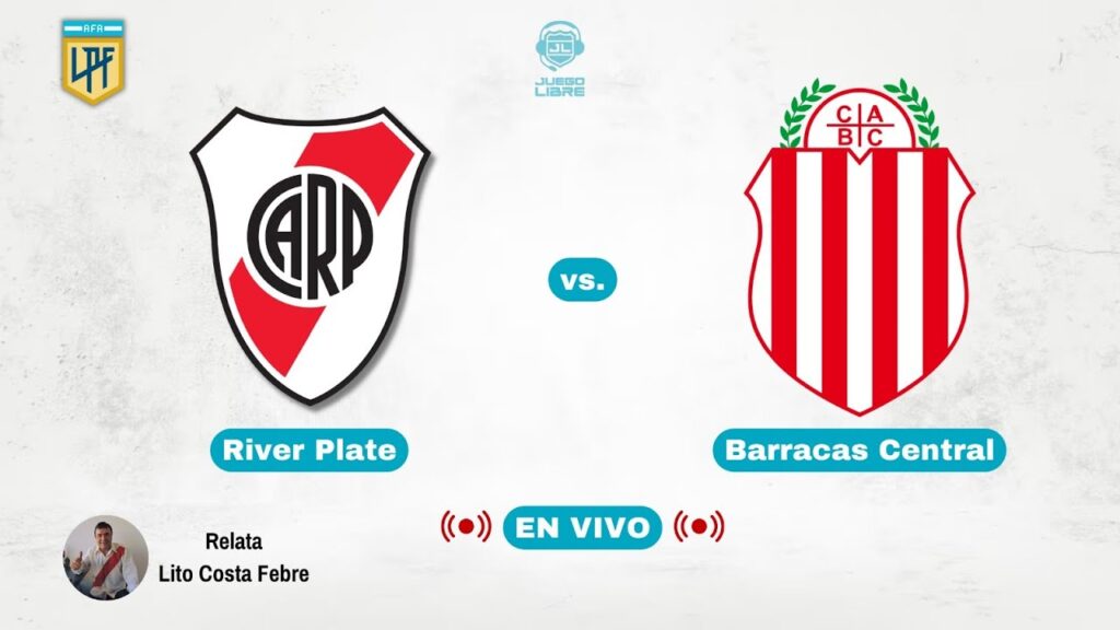 #RIVER VS. #BARRACASCENTRAL | Con Lito Costa Febre  🎤  | #COPADELALIGA2023 - JUEGO LIBRE RADIO