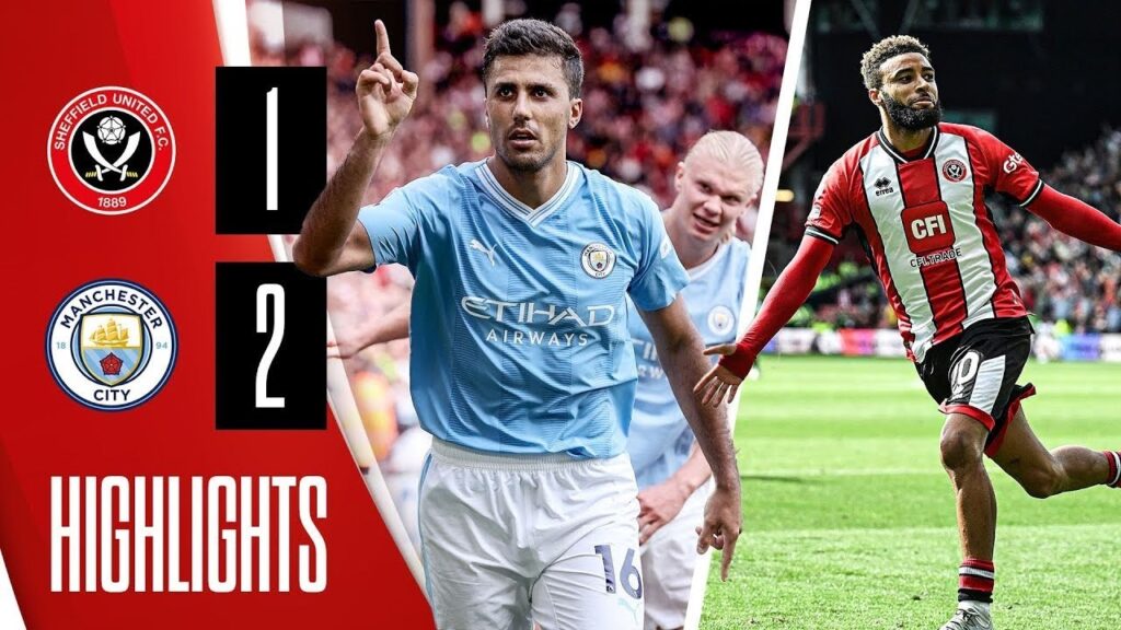 Sheffield United vs Manchester City [1-2] | All Goals & Extended Highlights | Premier League 2023/24
