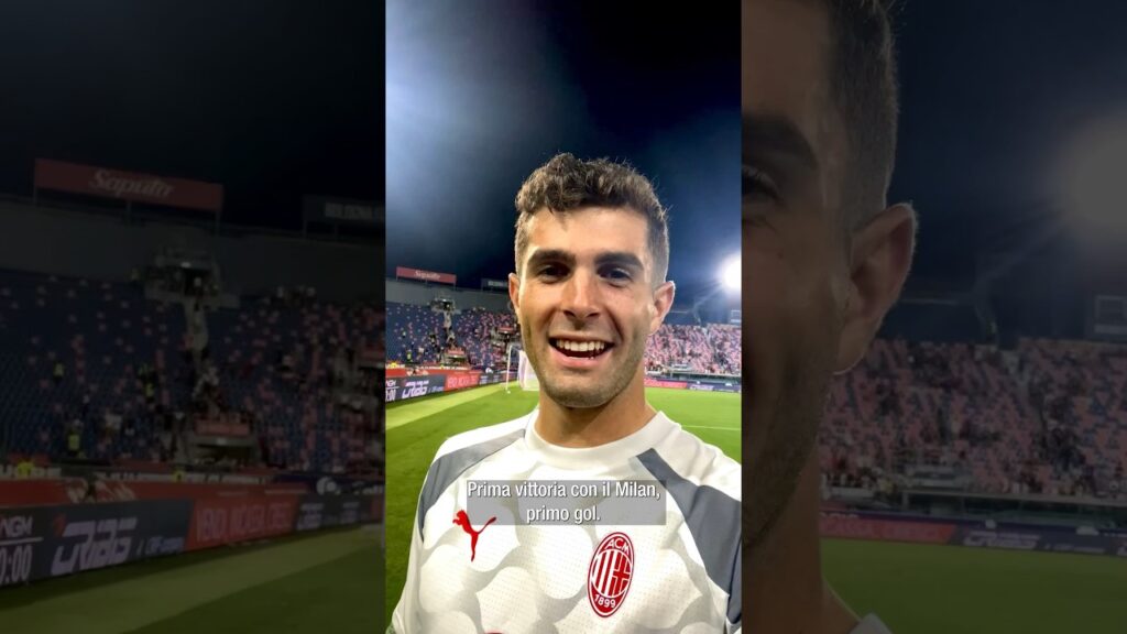 Let's hear from the first US player to score on debut in Serie A 😉 | Pulisic | #Shorts