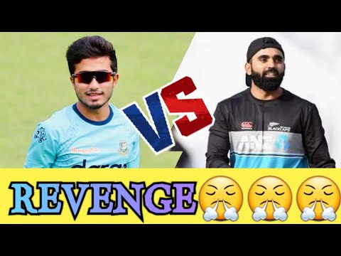 REVENGE😤 || AFIF HOSSAIN DHRUBO VS AZAZ PATEL ||  BANGLADESH VS  NEW ZELAND 2021 || @nzctv