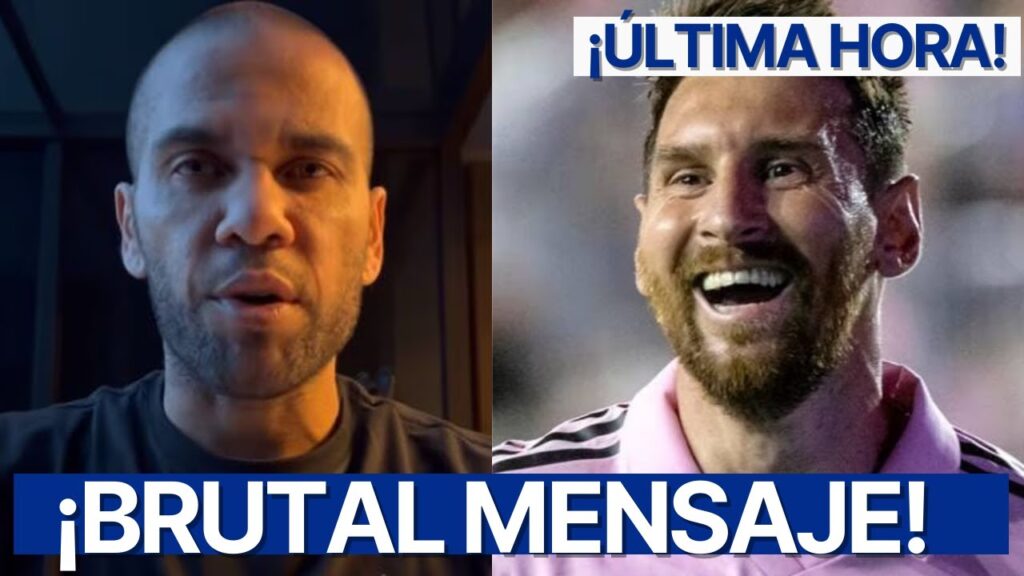 DANI ALVES ENVÍA MENSAJE DESDE PR1SIÓN por nuevo TRIUNFO DE MESSI con INTER MIAMI contra NY RED BULL