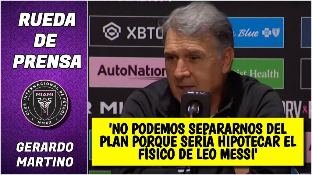 TATA MARTINO: Entiendo el deseo de ver jugar a MESSI. No tengo que pedir disculpas | Rueda de Prensa
