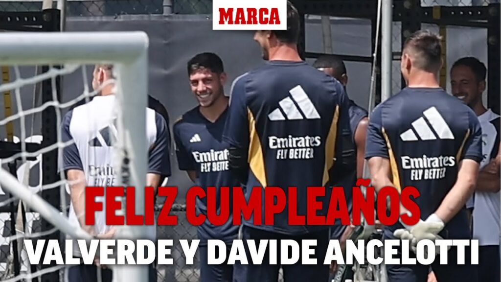 Día de cumpleaños en UCLA: Valverde y Davide Ancelotti comparten aniversario I MARCA