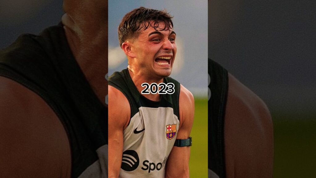 Pedri evolution 💪😍#football #short