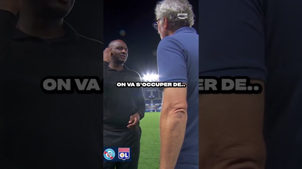 😍 Les retrouvailles entre Laurent Blanc et Patrick Vieira !