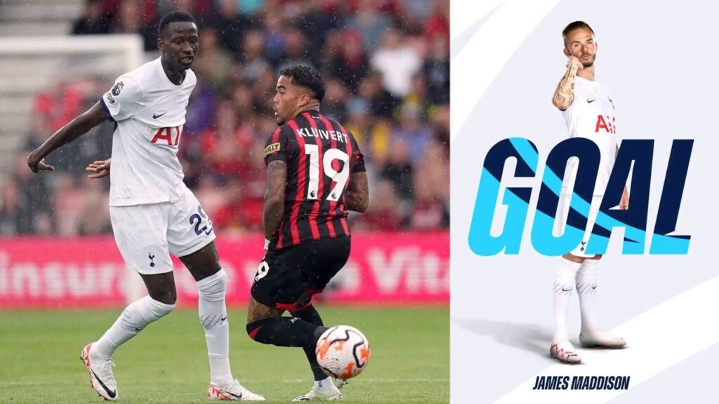 La magnifique passe de Pape Matar Sarr pour le but de Maddison 🎯#BOUTOT | #PremierLeague