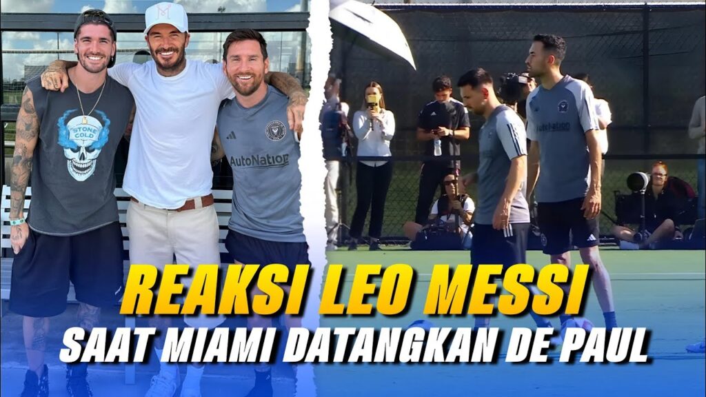 Berikan Bodyguard Untuk Messi!! Saat De Paul Kejutkan Messi Di Latihan Intermiami, OTW Gabung Miami?