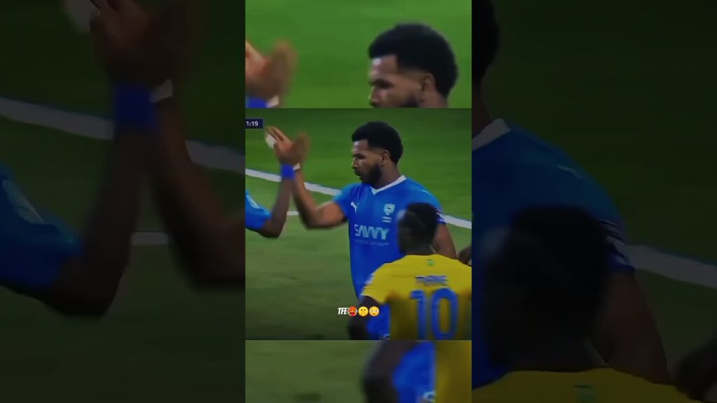 Ronaldo get shocked by Albulayhi defence 😵😳| Ronaldo reaction 😲 #football Ronaldo get shocked by Albulayhi defence 😵😳| Ronaldo reaction 😲 #football