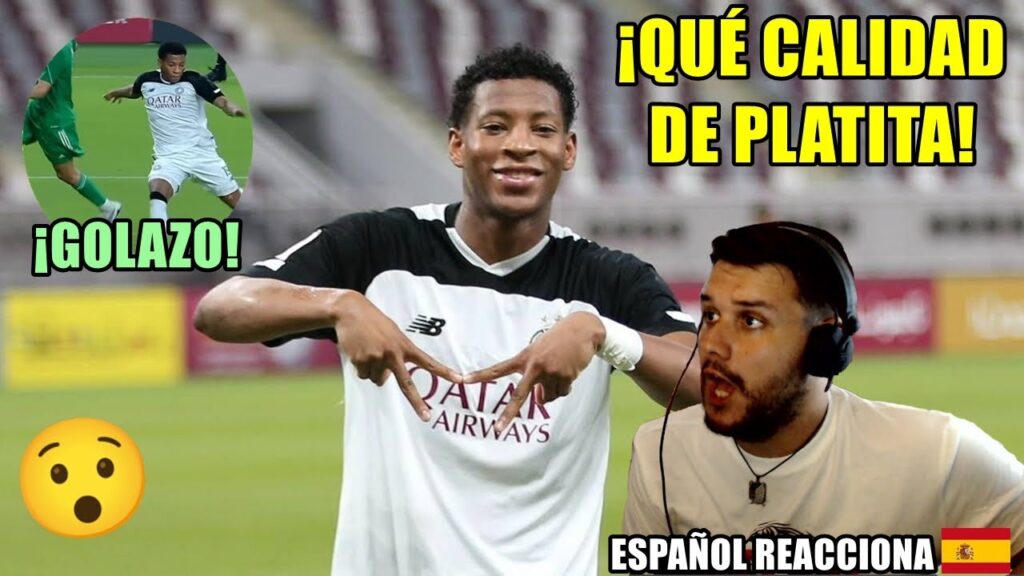 GONZALO PLATA vs AL-AHLI DOHA 🔥 ESPAÑOL REACCIONA a su PARTIDAZO 😱