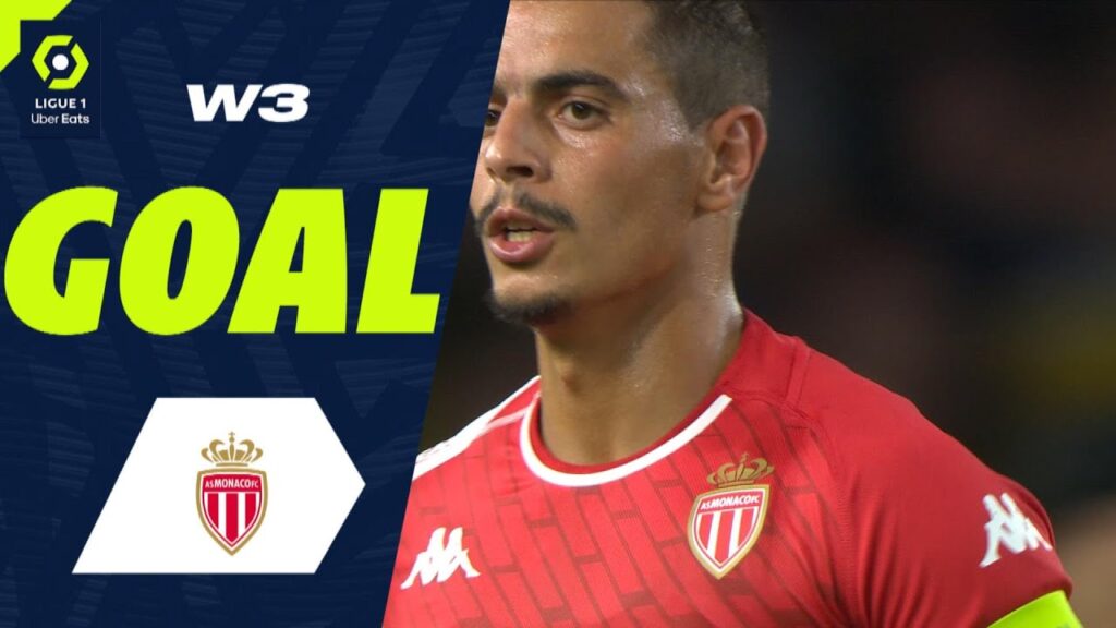 Goal Wissam BEN YEDDER (59' - ASM) FC NANTES - AS MONACO (3-3) 23/24