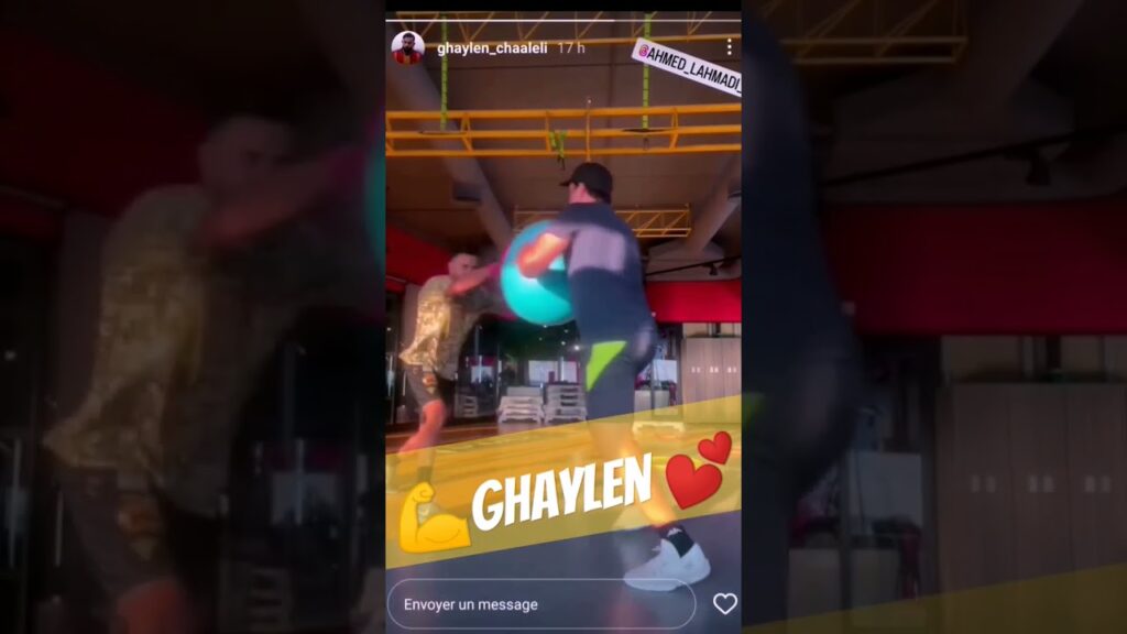 المحارب غيلان الشعلالي يتدرب بقوة، للعودة سريعا للميادين #الترجي_الرياضي_التونسي #الترجي #شعلالي