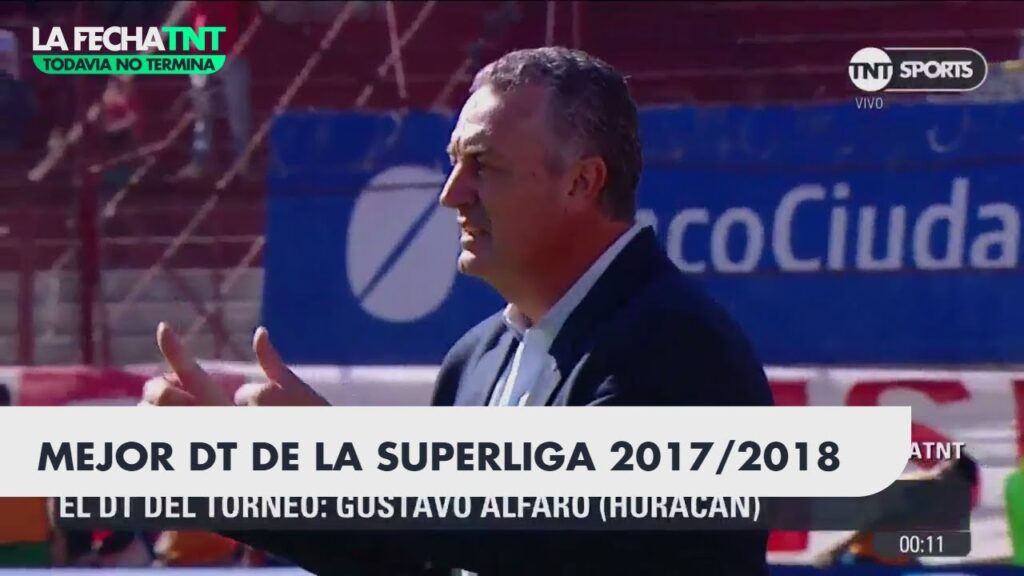 El DT del torneo: Gustavo Alfaro