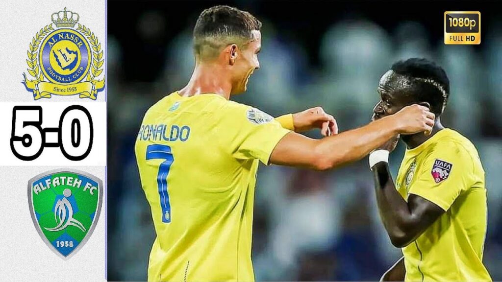 Al Nassr Vs Al Fateh Highlights | Al Fateh Vs Al Nassr 2023 | Ronaldo Hattrick