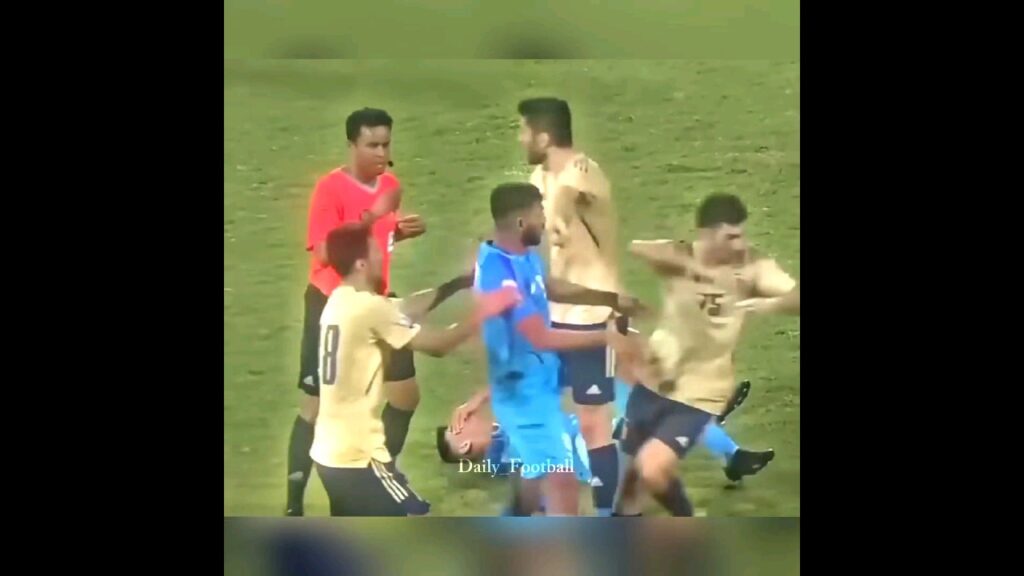 India football team fight🤯🥵 #shorts #youtubeshorts #short