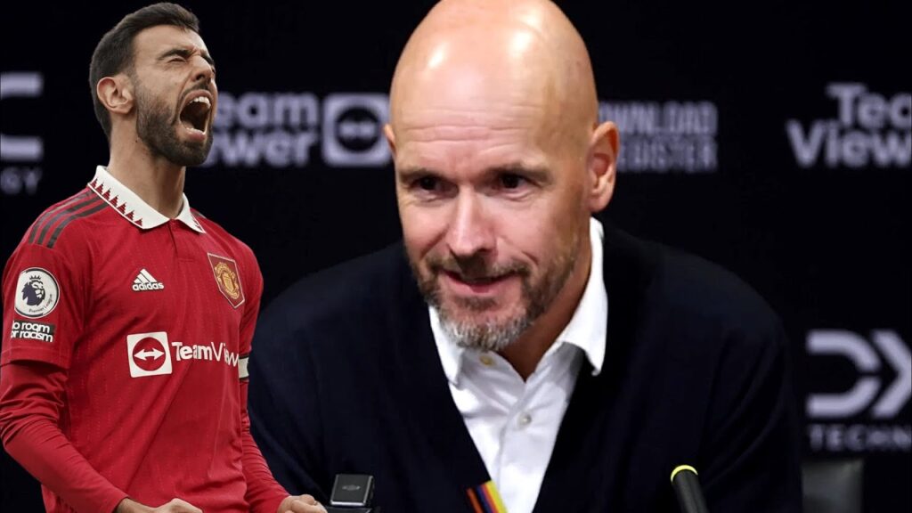 Erik ten hag on Bruno fernandes Captaincy