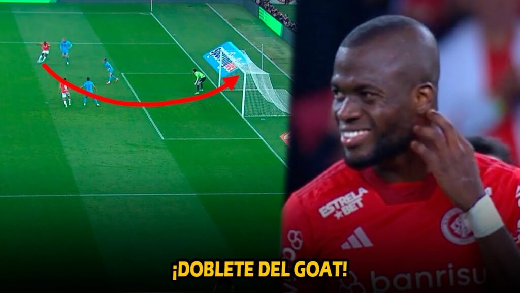 Enner Valencia se divierte en LIBERTADORES Enner Valencia se divierte en LIBERTADORES