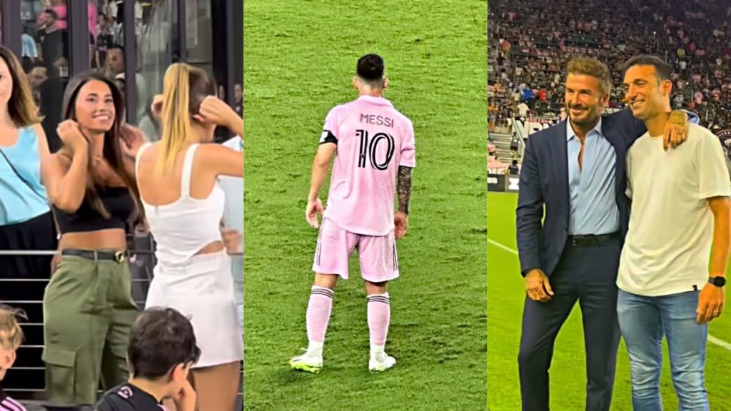 Beckham, Scaloni & Fans Reaction To Messi’s Goal vs Charlotte