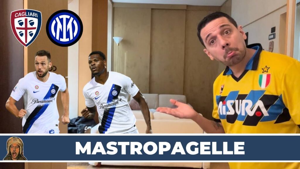 DE VRIJ NON È PIÙ ESTINTORE, DJANGO DOMINA, PIPPO FRANCO SOTTOTONO. MASTROPAGELLE DI CAGLIARI-INTER