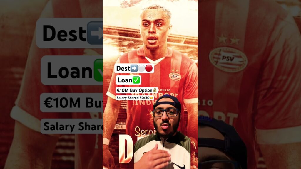 🚨OFFICIAL🚨Sergino Dest Is Set To Join PSV Eindhoven On Loan💣 #football #barca #dest