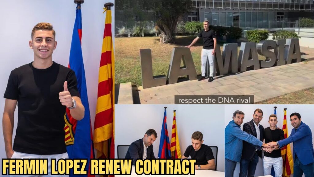 Done Deal ✅ Fermin Lopez sign new contract with Barcelona, Deal until 2027