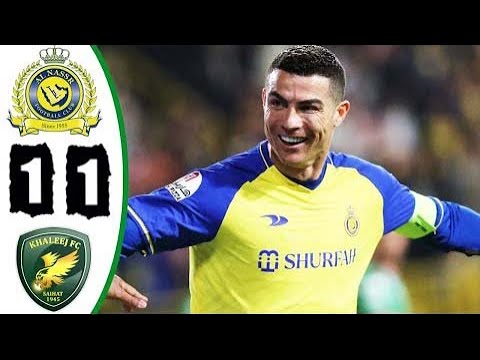Al Nassr vs Al Khaleej 1-1 Extended Highlights & All Goals - 2023 HD